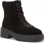 Основное фото 818162/20-01 черный нат.замша женские ботинки (О-З